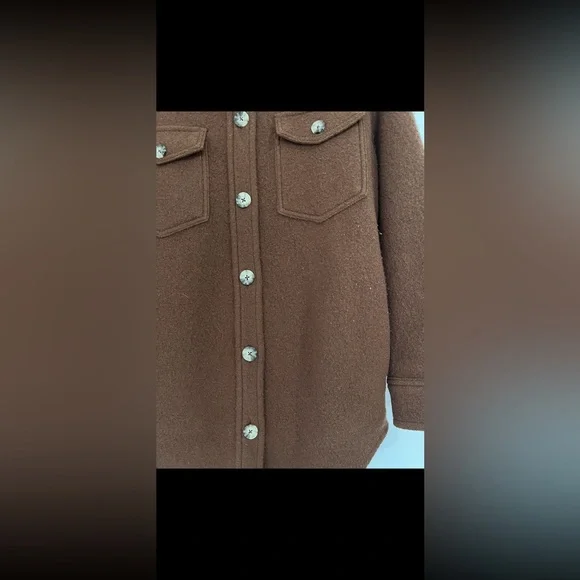 Wilfred Ganna Merino Wool Shirt Jacket XXS in cognac (copy) - Picture 2 of 6